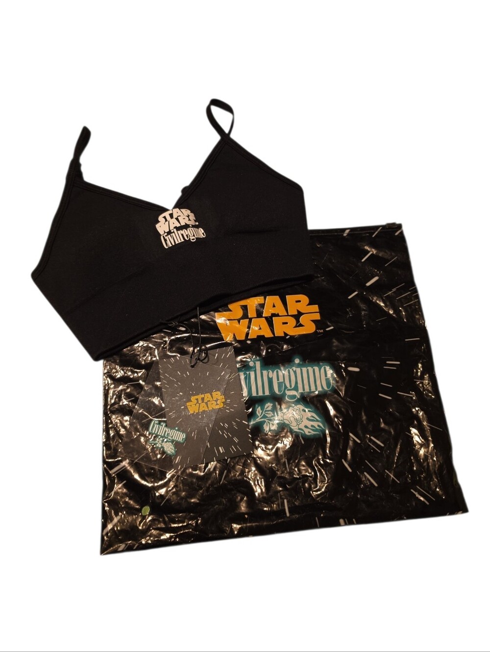 STAR WARS™ / CIVIL REGIME Collaboration Darkside Performance Sports Bra - XS